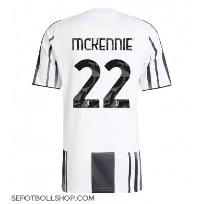 Billiga Juventus Weston McKennie #22 Hemma fotbollskläder 2025-26 Kortärmad Billiga Juventus Weston McKennie #22 Hemma fotbollskläder 2025-26 Kortärmad